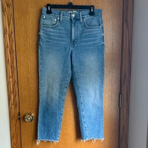 Madewell Light Blue Ankle Jeans